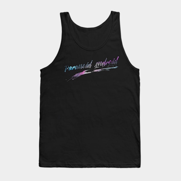 Galaxy Stars - Paranoid Tank Top by kelly.craft